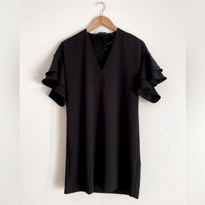 Zara Black Shift Dress, XS